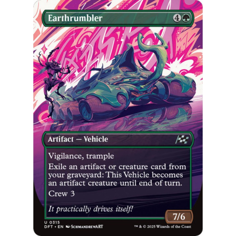 Earthrumbler (Borderless Art) | Aetherdrift