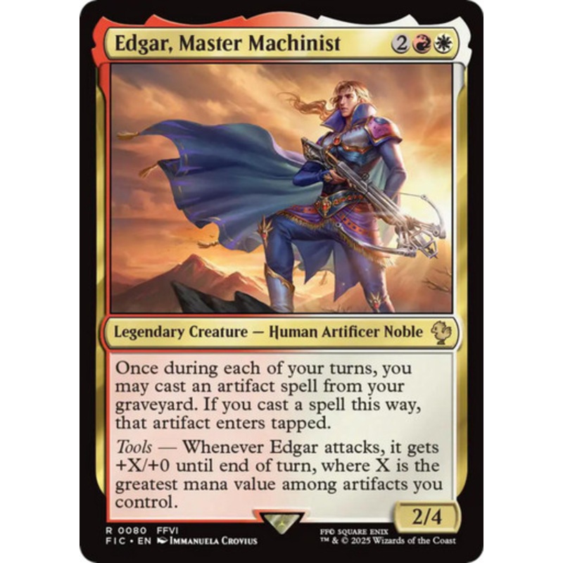 Edgar, Master Machinist | FINAL FANTASY Commander