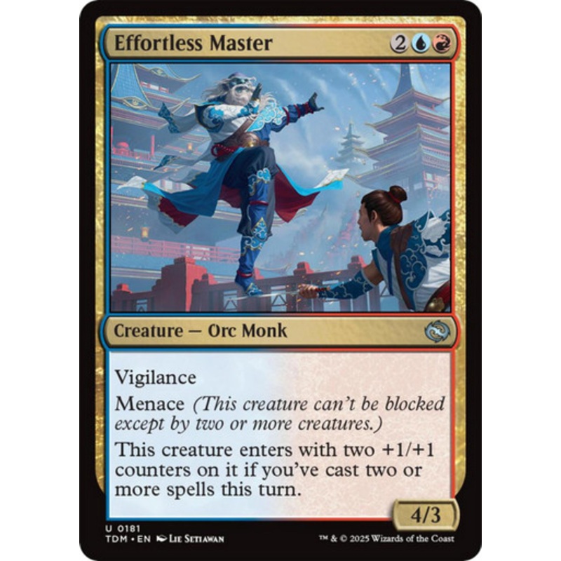 Effortless Master | Tarkir: Dragonstorm