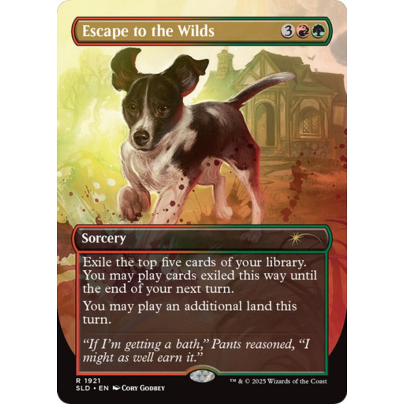 Escape to the Wilds (Secret Lair – Dogs are Better than Cats) | Secret Lair Drops