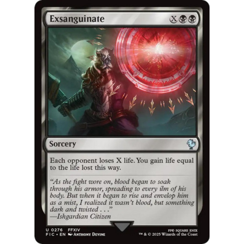 Exsanguinate | FINAL FANTASY Commander