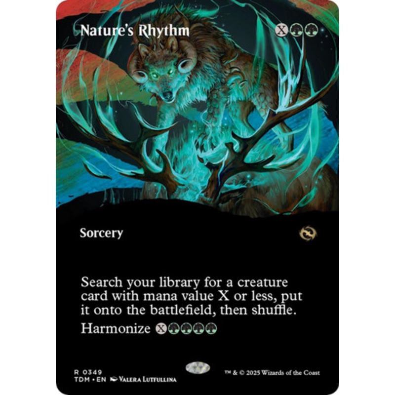 Nature’s Rhythm (Borderless Art) | Tarkir: Dragonstorm