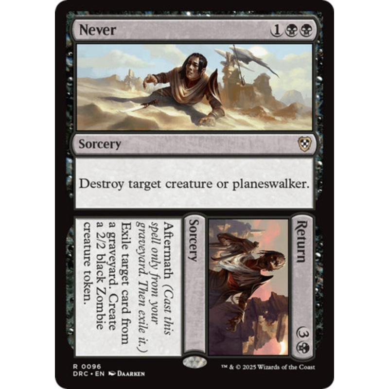 Never // Return | Aetherdrift Commander