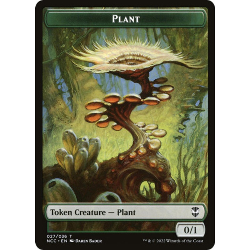 New Capenna Commander – Plant Token