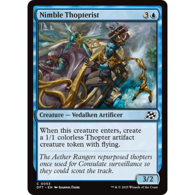 Nimble Thopterist (Foil) | Aetherdrift