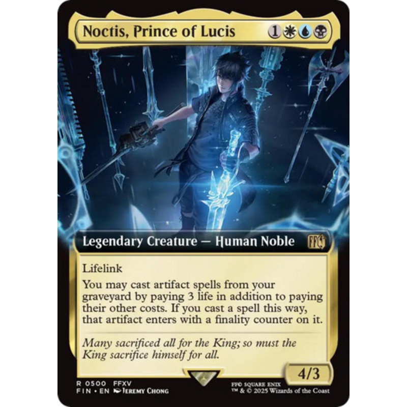 Noctis, Prince of Lucis (Extended Art) | FINAL FANTASY
