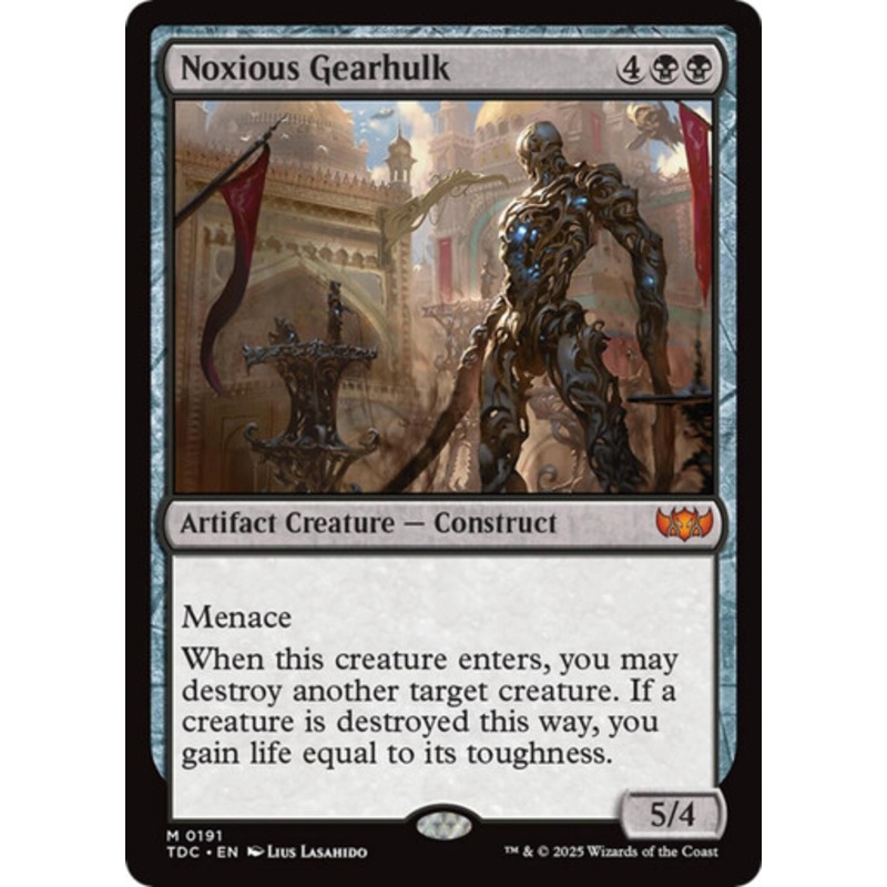 Noxious Gearhulk | Tarkir: Dragonstorm Commander