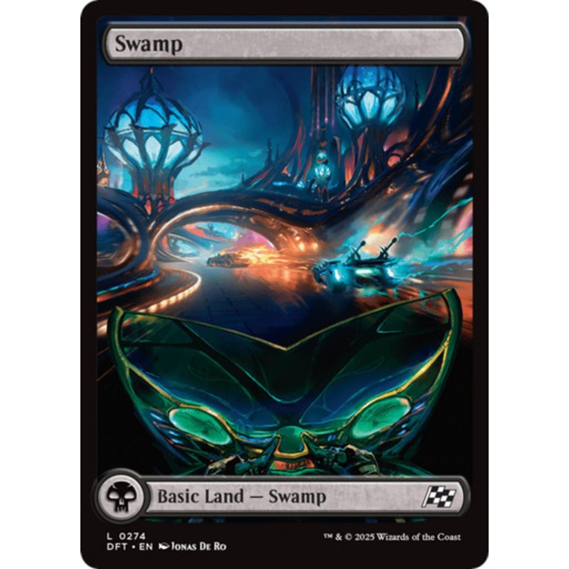 Swamp (#274) (Full Art) | Aetherdrift