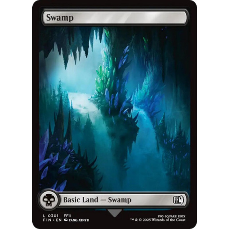 Swamp (#301) (Full Art) | FINAL FANTASY
