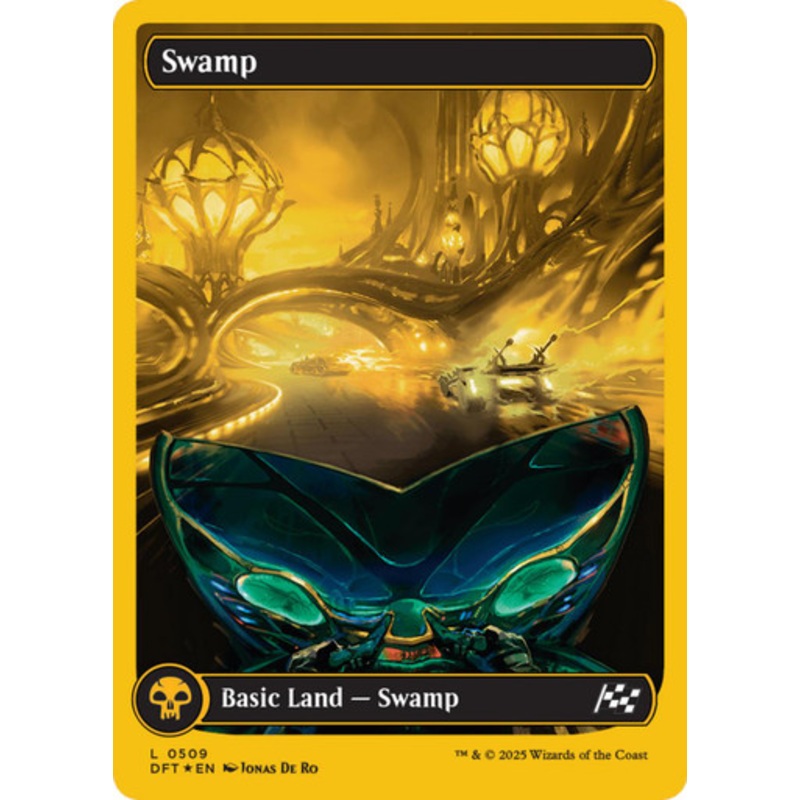 Swamp (#509) (Full Art First-Place Foil) | Aetherdrift