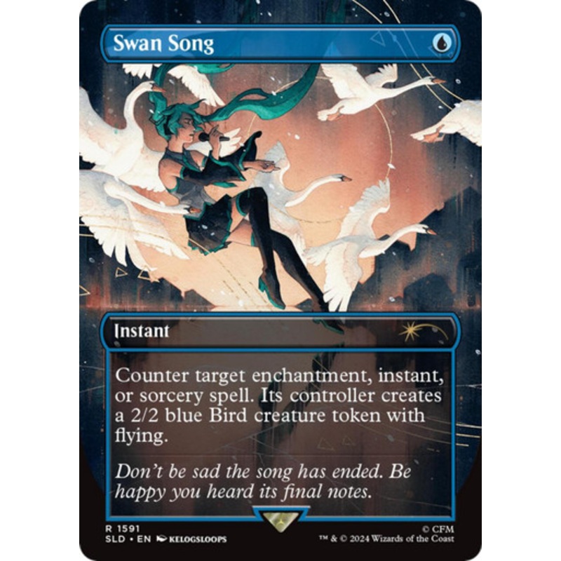 Swan Song (Secret Lair – Hatsune Miku: Winter Diva) | Secret Lair Drops