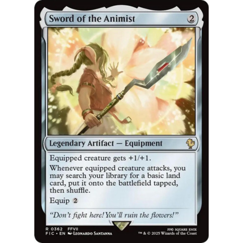 Sword of the Animist | FINAL FANTASY Commander