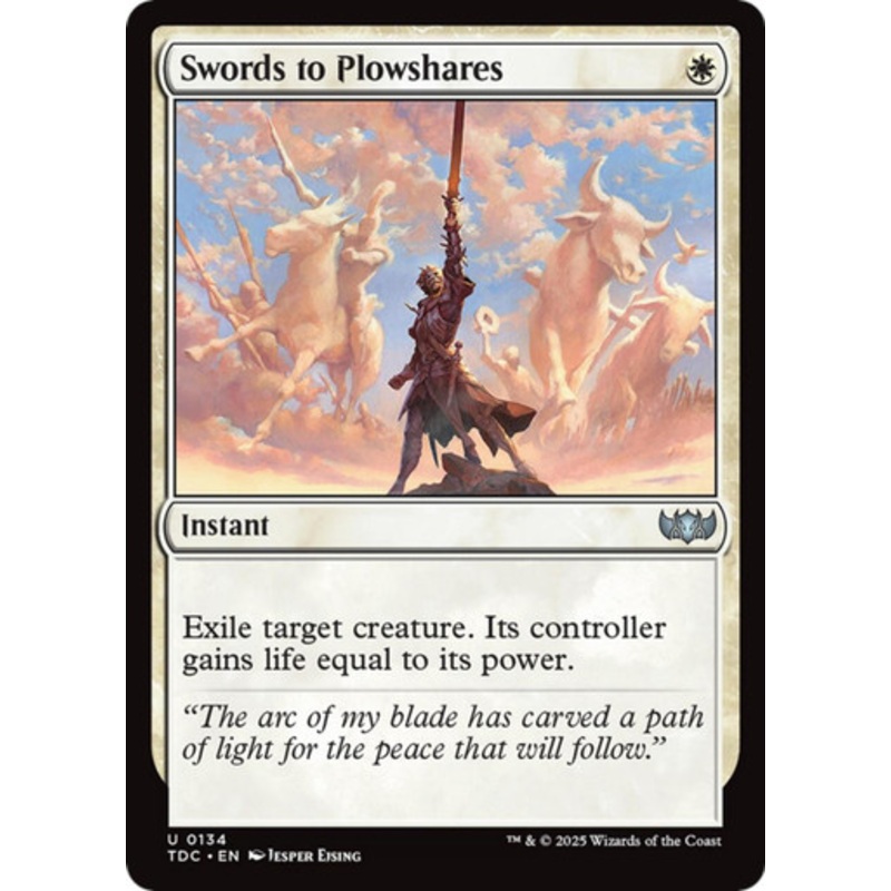 Swords to Plowshares | Tarkir: Dragonstorm Commander