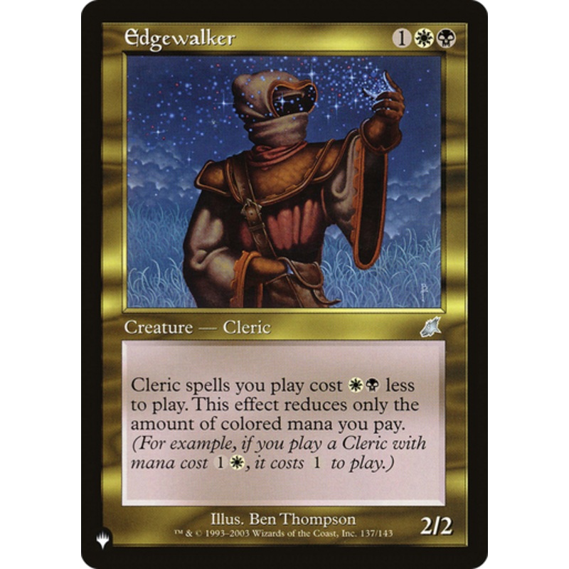 Edgewalker (The List Reprint) | Scourge