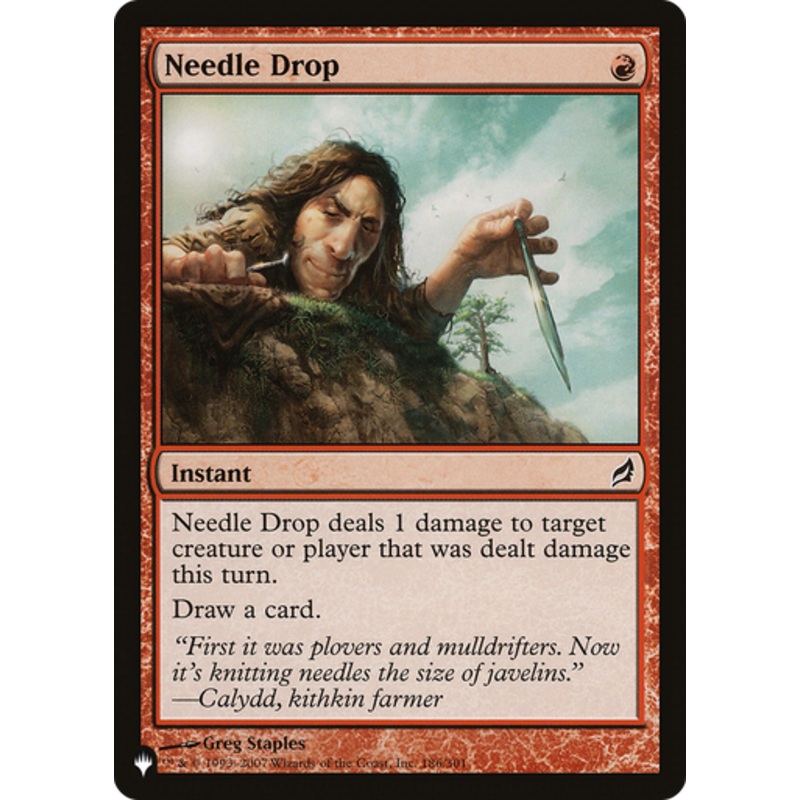 Needle Drop (The List Reprint) | Lorwyn