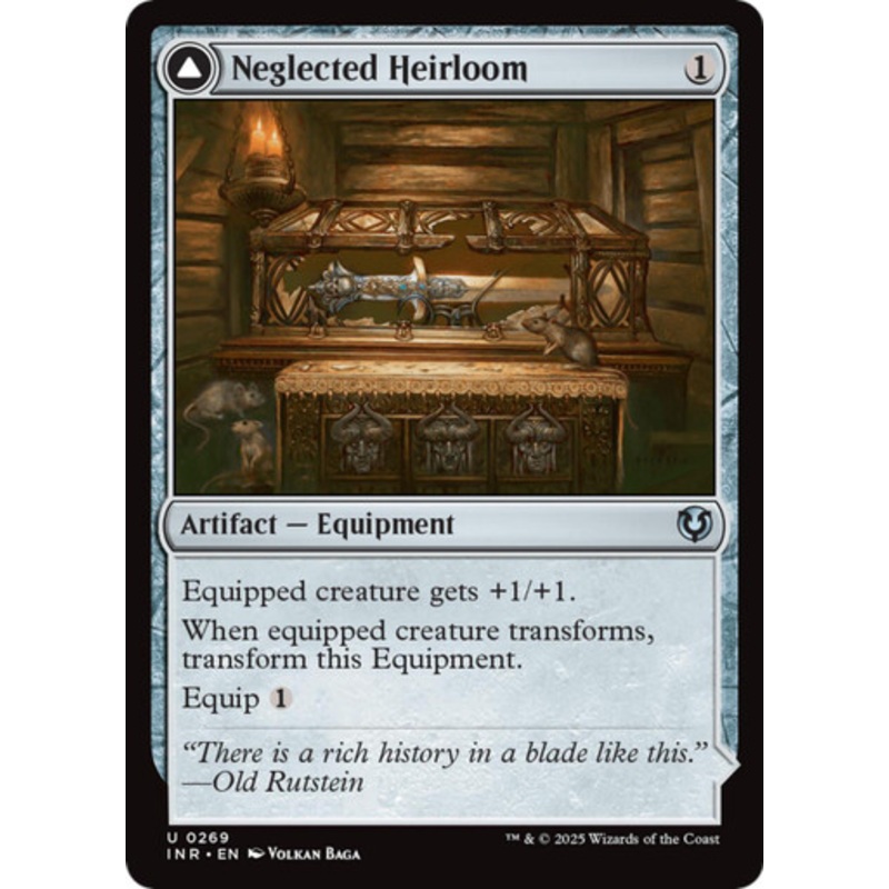 Neglected Heirloom // Ashmouth Blade (Foil) | Innistrad Remastered