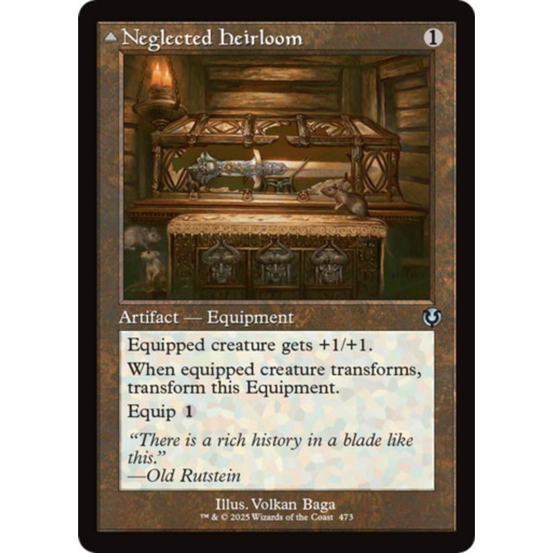 Neglected Heirloom // Ashmouth Blade (Retro Frame) | Innistrad Remastered