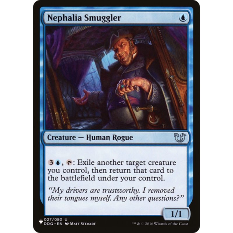 Nephalia Smuggler (The List Reprint) | Duel Decks: Blessed vs. Cursed