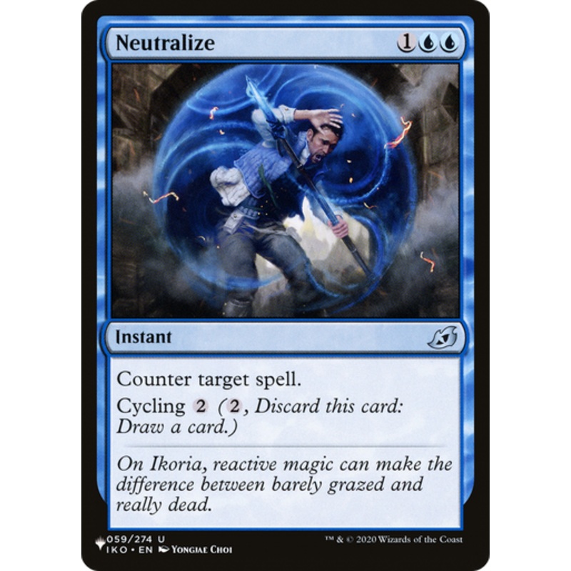 Neutralize (The List Reprint) | Ikoria: Lair of Behemoths