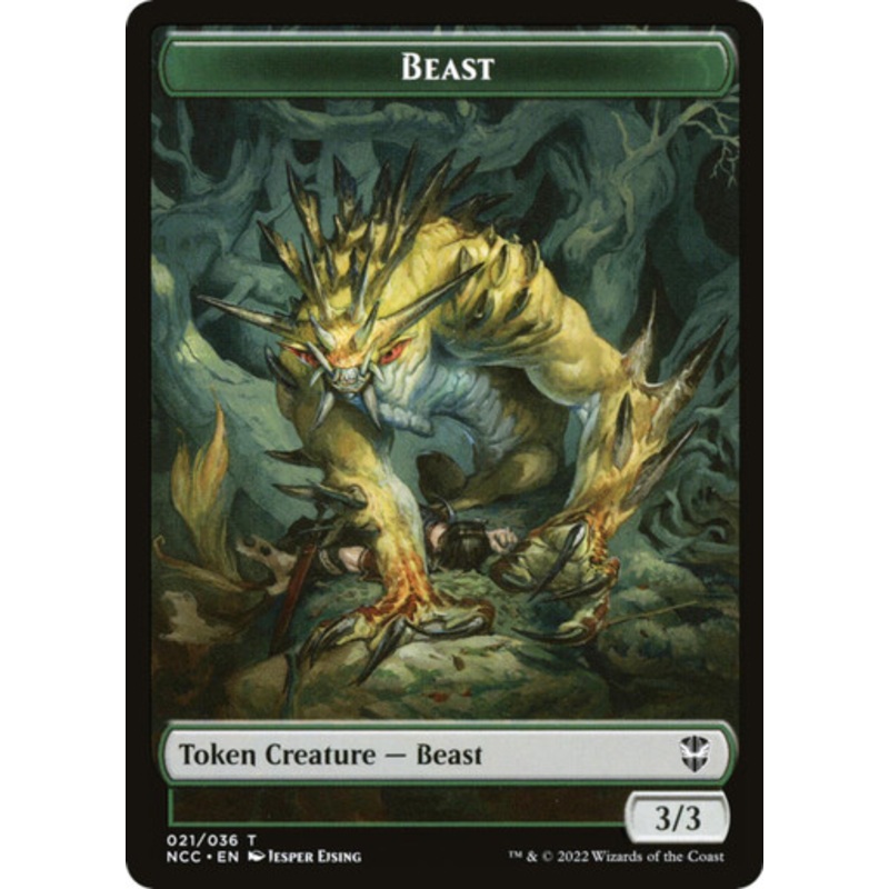 New Capenna Commander – Beast Token