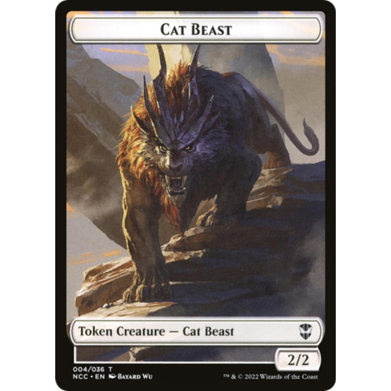 New Capenna Commander – Cat Beast Token