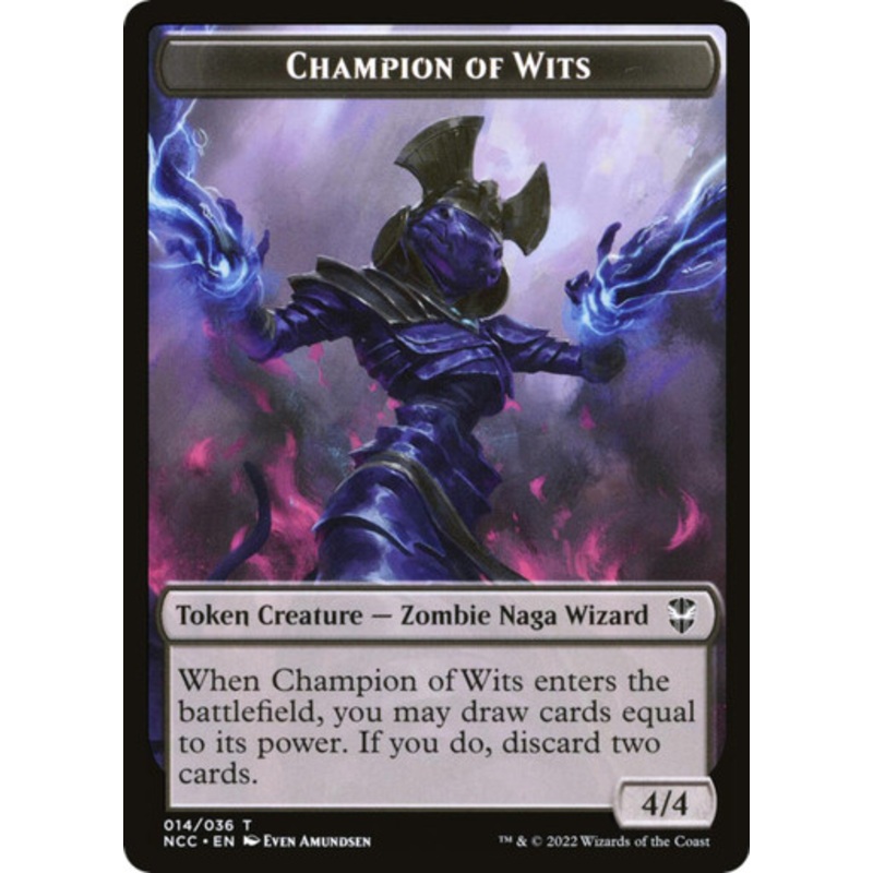 New Capenna Commander – Champion of Wits Token