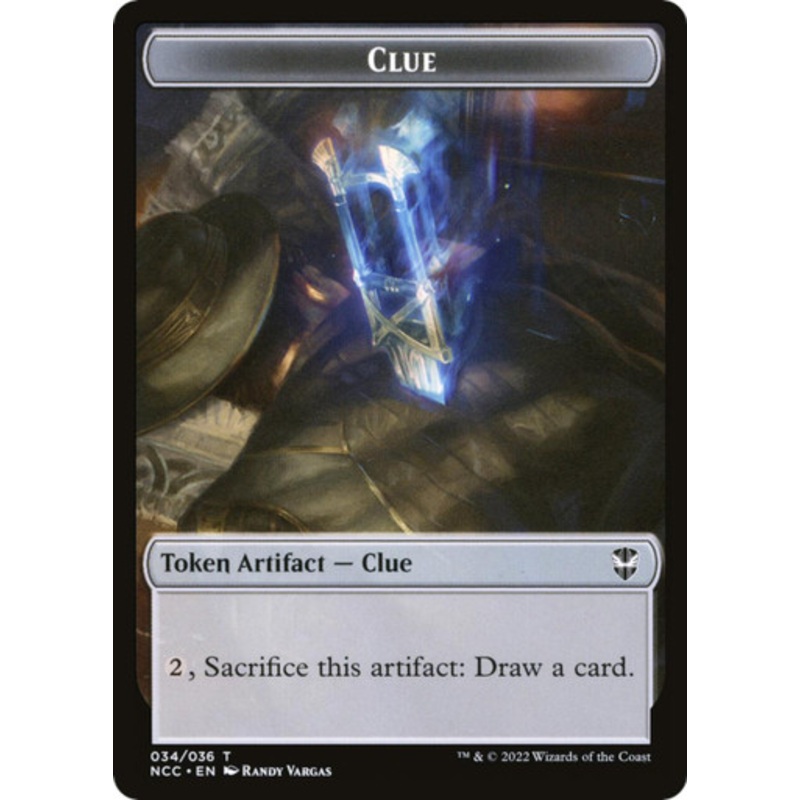 New Capenna Commander – Clue Token