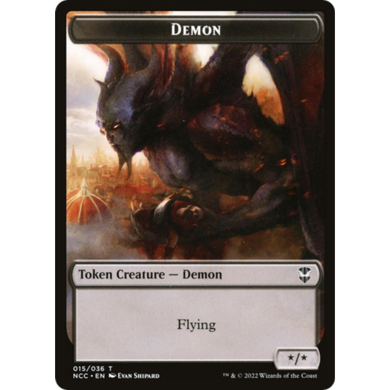 New Capenna Commander – Demon Token | Streets of New Capenna Commander