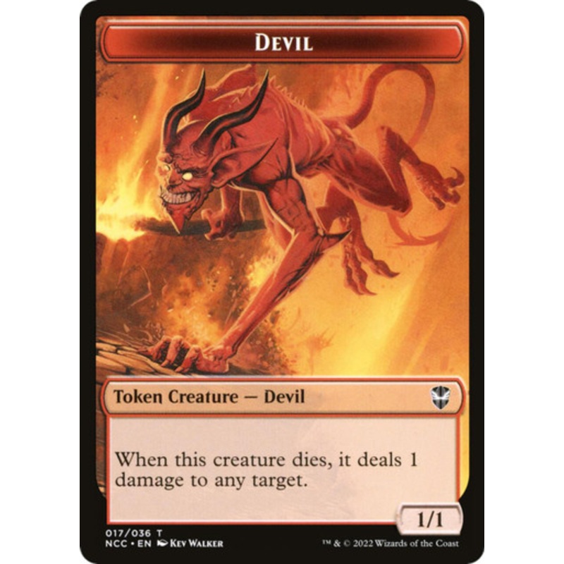 New Capenna Commander – Devil Token