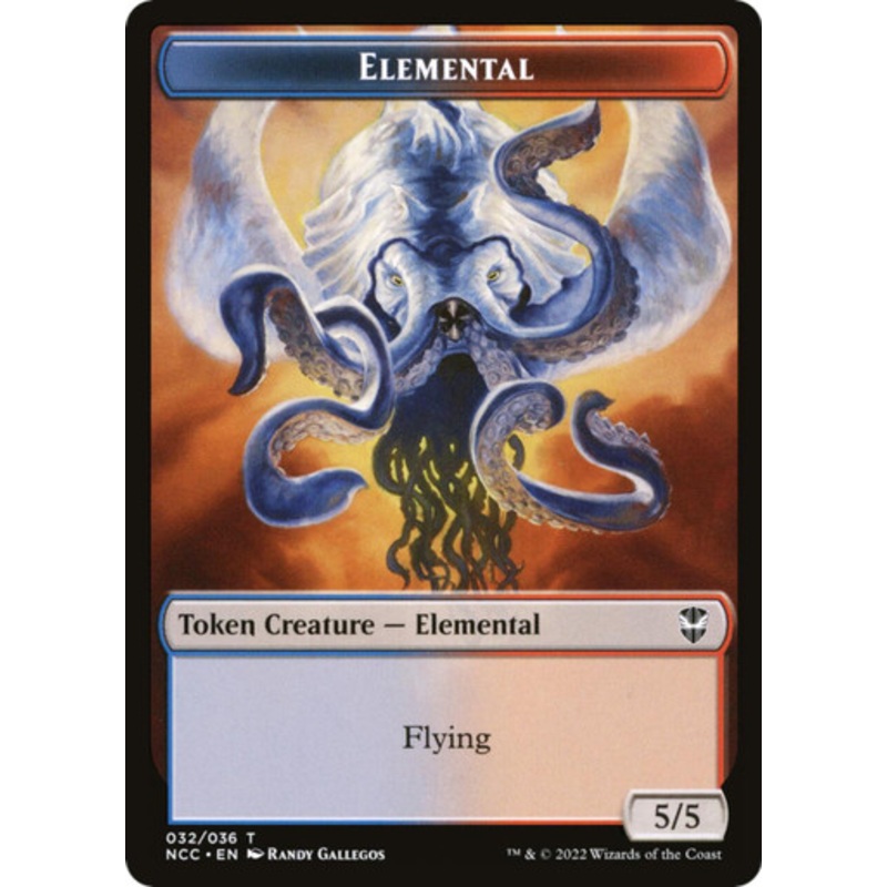 New Capenna Commander – Elemental (#32) Token | Streets of New Capenna Commander