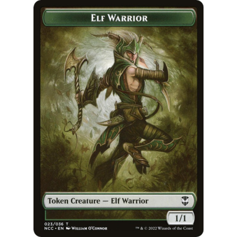 New Capenna Commander – Elf Warrior Token