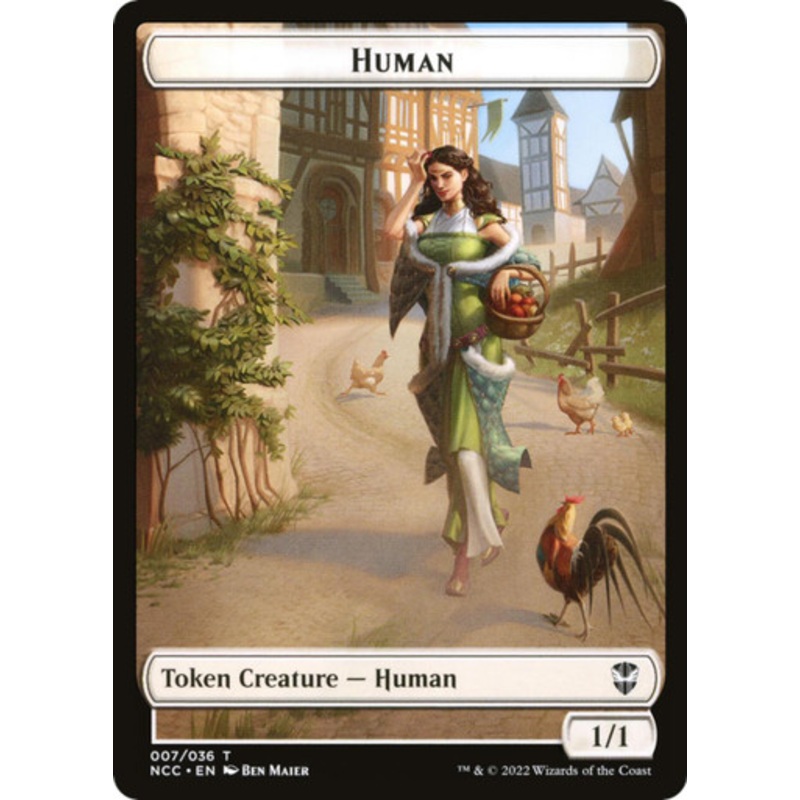 New Capenna Commander – Human Token