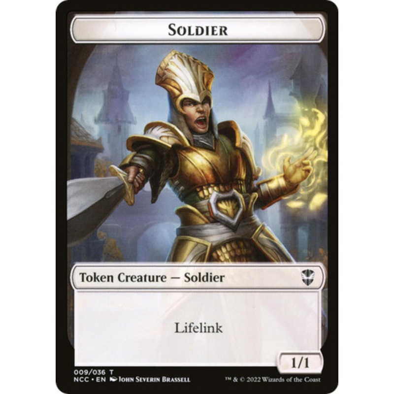 New Capenna Commander – Soldier (#9) Token