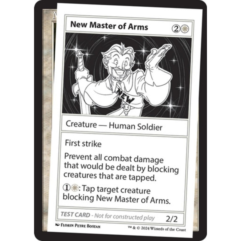 New Master of Arms (Playtest Card – Mystery Booster 2) | Mystery Booster 2