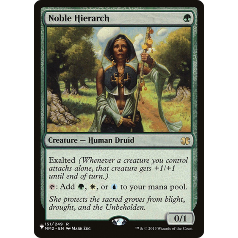 Noble Hierarch (The List Reprint) | Modern Masters 2015 Edition