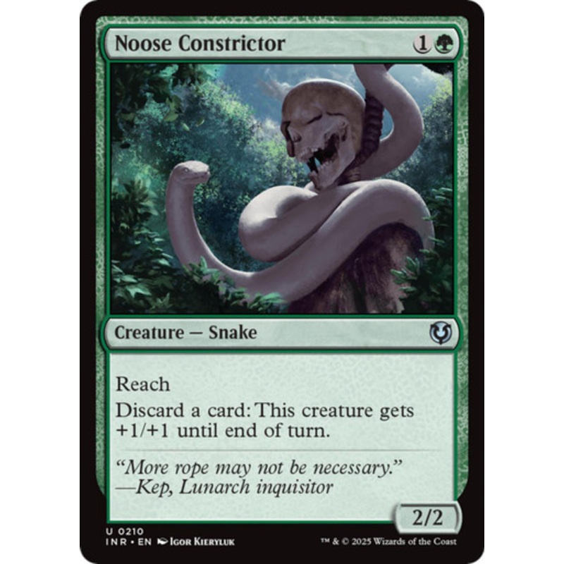 Noose Constrictor | Innistrad Remastered