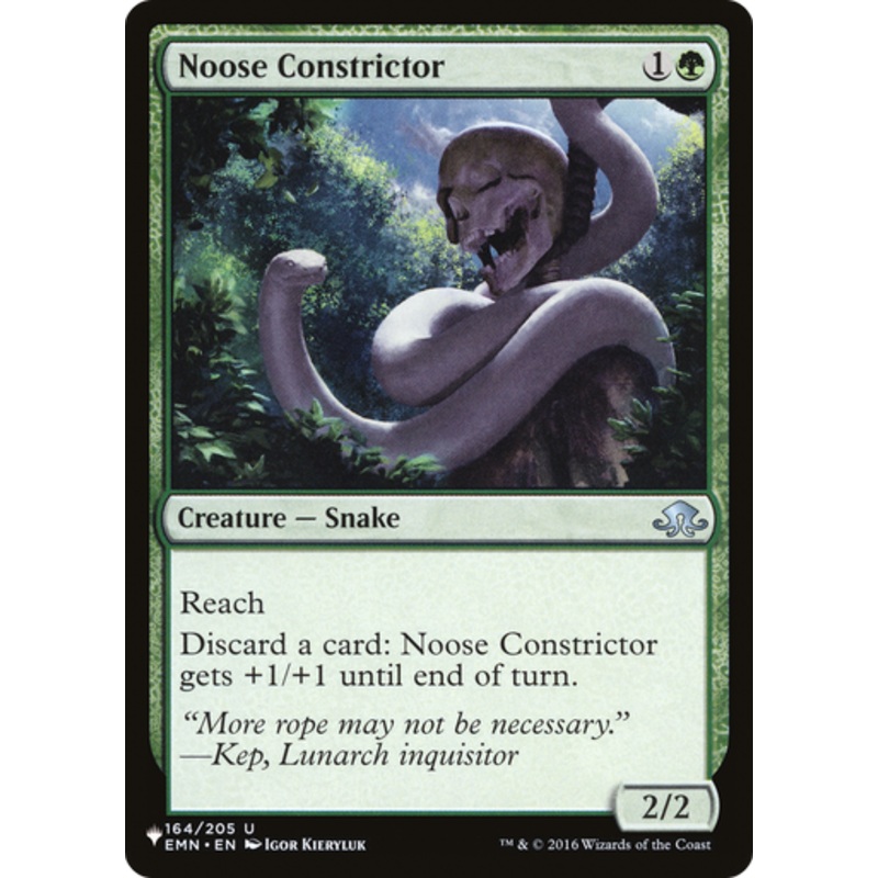Noose Constrictor (The List Reprint) | Eldritch Moon