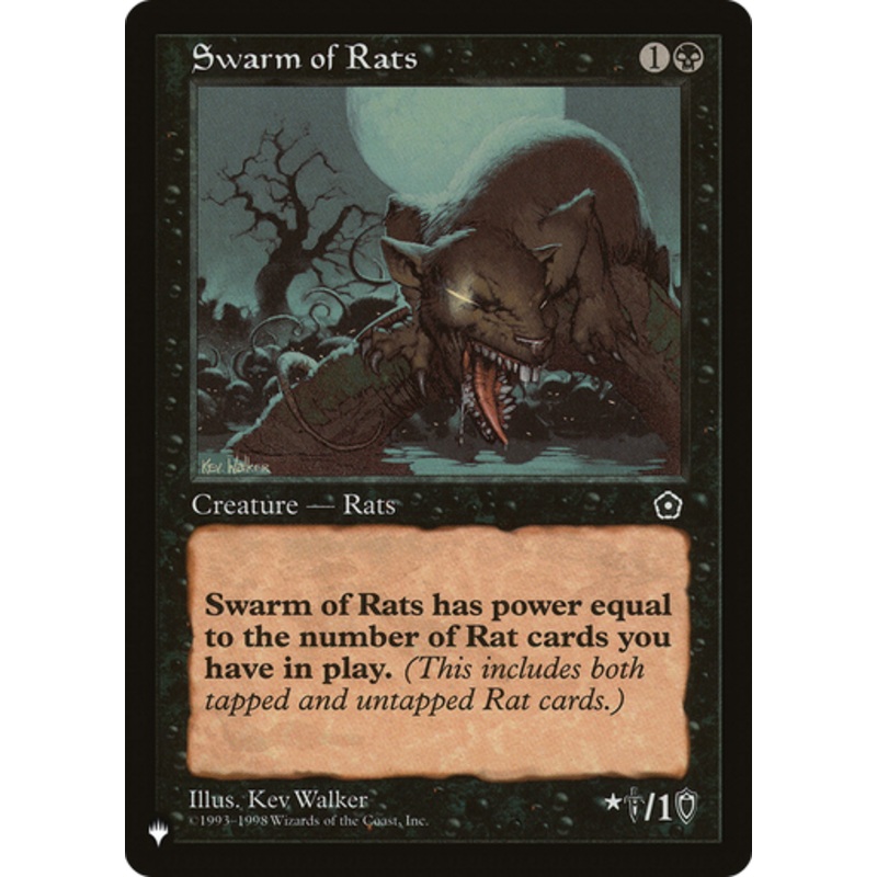 Swarm of Rats (The List Reprint) | Portal Second Age