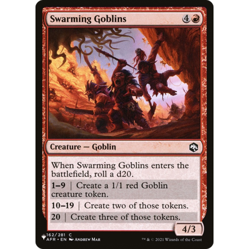 Swarming Goblins (The List Reprint) | Adventures in the Forgotten Realms