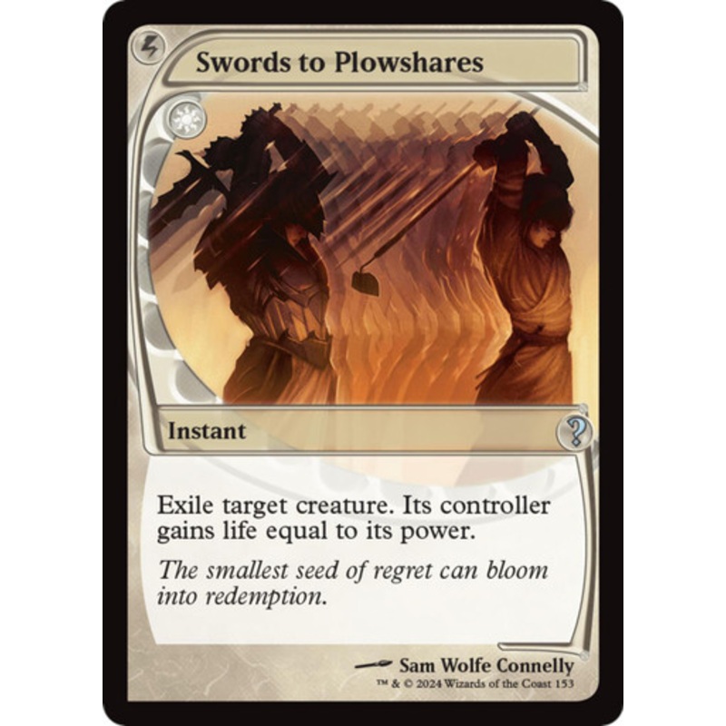Swords to Plowshares (Future Frame)