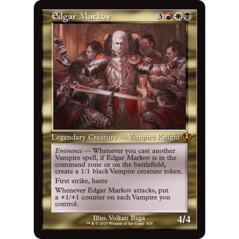 Edgar Markov (Retro Frame) | Innistrad Remastered