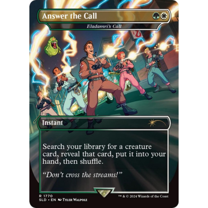Eladamri’s Call [Answer the Call] (Borderless Art) (Secret Lair – The Real Ghostbusters) | Secret Lair Drops