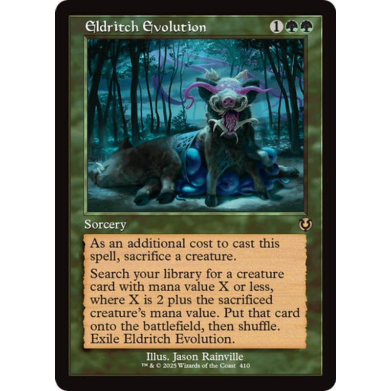 Eldritch Evolution (Retro Frame) | Innistrad Remastered