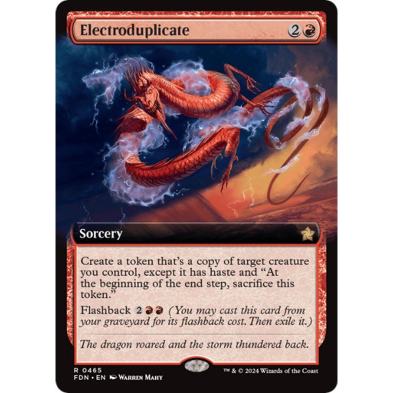 Electroduplicate (Extended Art) | Foundations