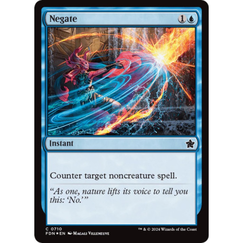 Negate (Foil) | Foundations