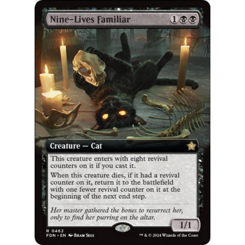 Nine-Lives Familiar (Extended Art) | Foundations