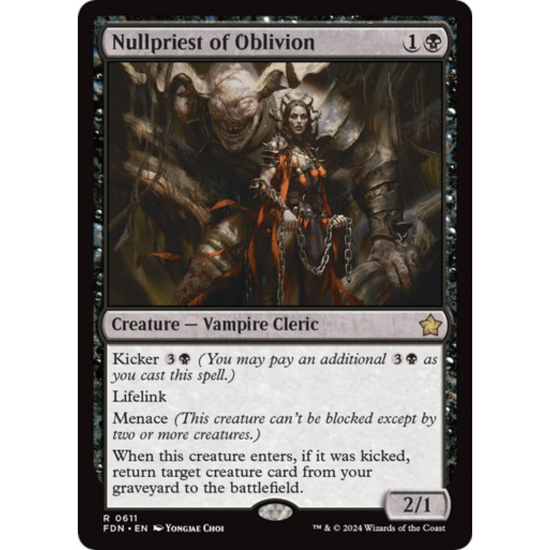 Nullpriest of Oblivion | Foundations
