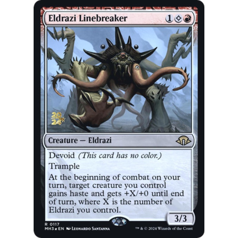 Eldrazi Linebreaker (Prerelease Foil) | Modern Horizons 3