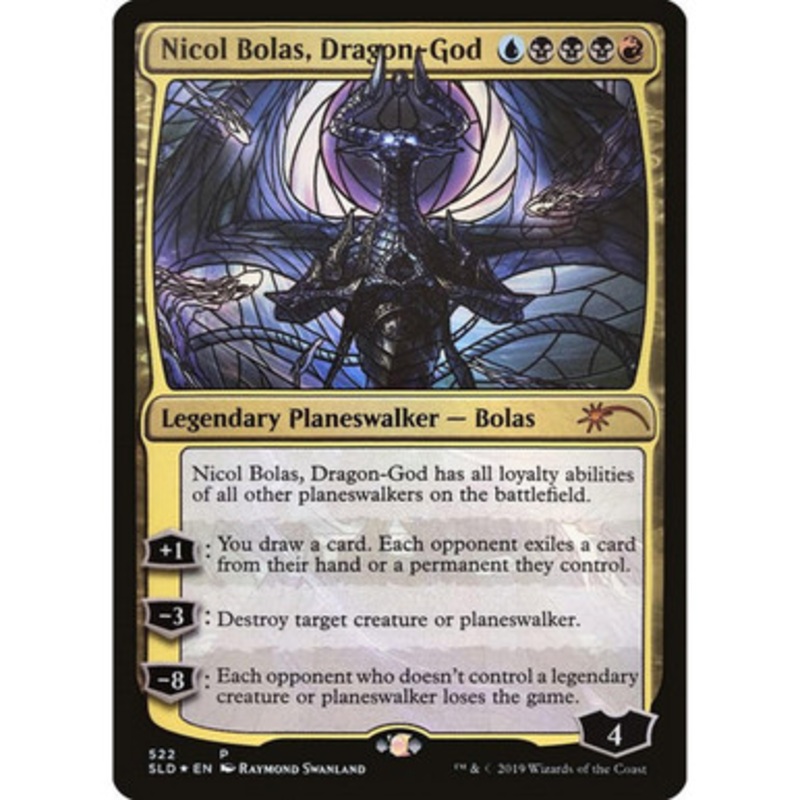 Nicol Bolas, Dragon-God (Stained Glass Foil) (Secret Lair – Stained Glass Planeswalkers) | Secret Lair Drops