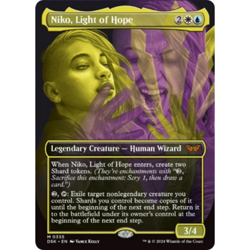 Niko, Light of Hope (Borderless Art) | Duskmourn: House of Horror